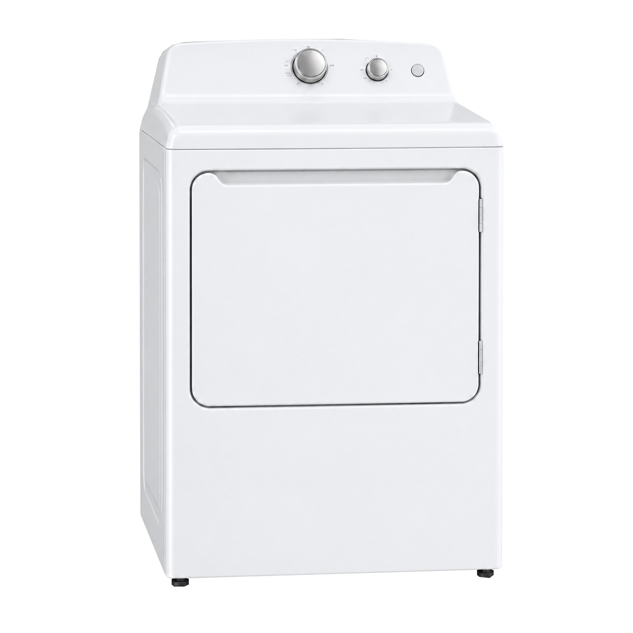 Traditional white electric dryer