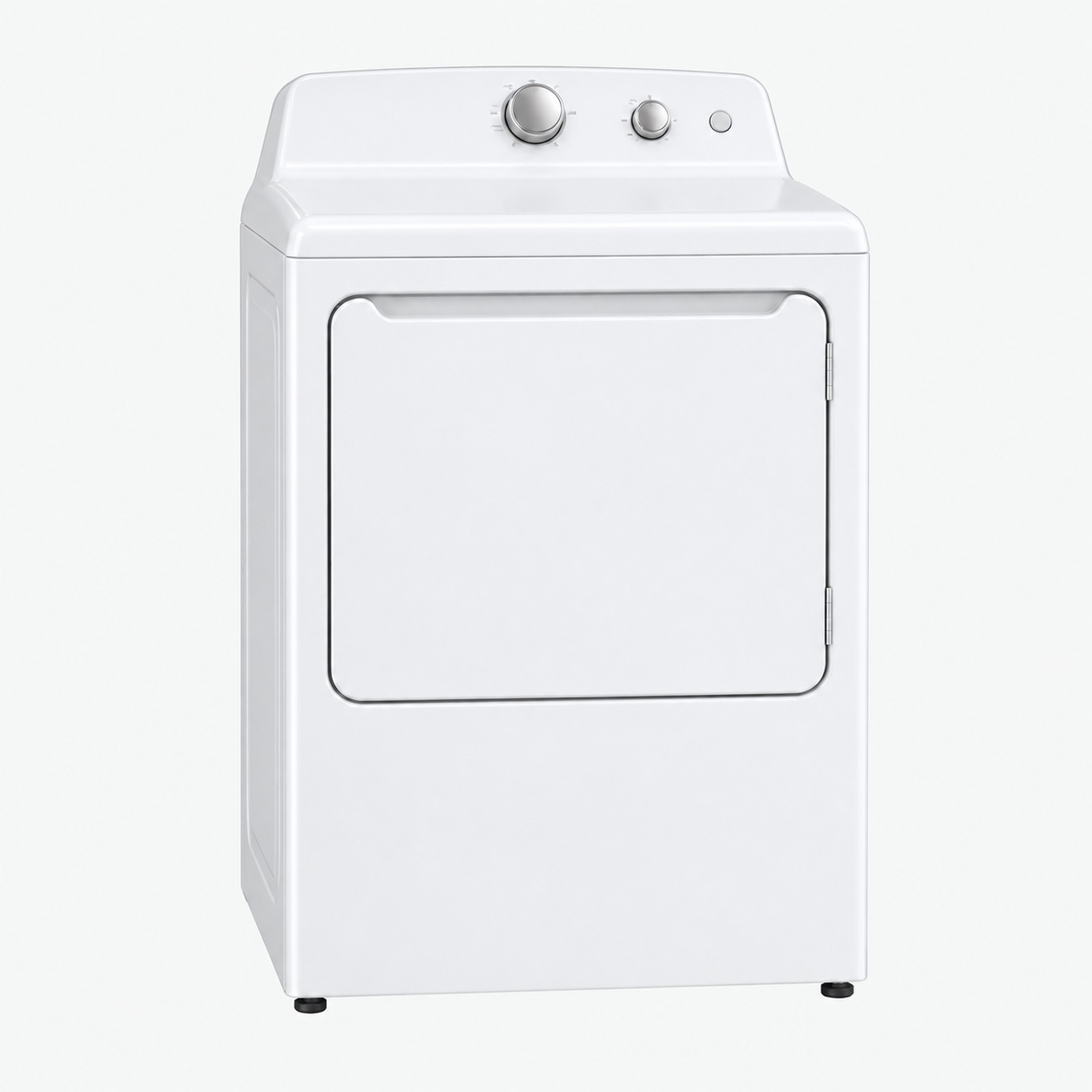 Traditional white electric dryer
